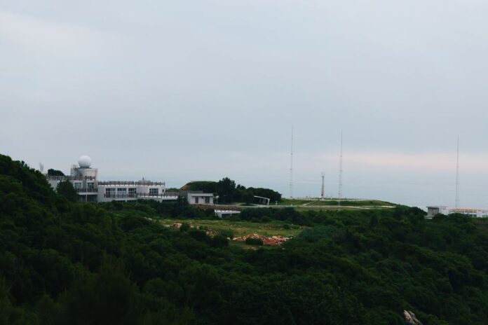 波罗的海沿岸的雷达站与海岸监控设施